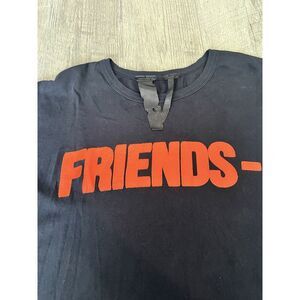 Vlone - Friends T-Shirt - Redish Orange/Black - Men's Size XXL THE GHOST